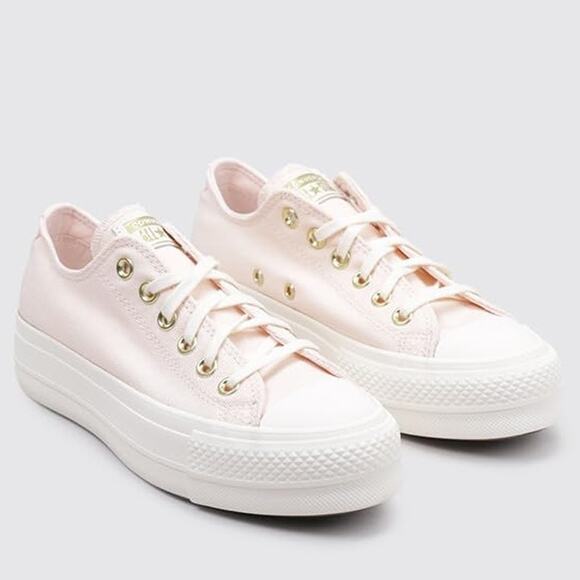 NWT Converse Women’s Chuck Taylor All Star Lift Platform Sneaker, Pale Petal, 7 - Picture 6 of 6
